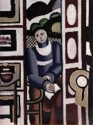 Fernand Leger Femme Assise oil on canvas
